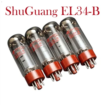 ShuGuang EL34-B Вакуумная Трубка DIY HIFI Аудио Клапан Заменяет 6CA7 EL34B 6P3P 5881 6550 KT88 EL34M EL34 Комплект Электронно-лампового Усилителя