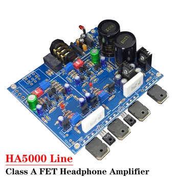 Обратитесь К HA5000 Линейный Усилитель для наушников Комплект Платы Diy FET K2955, J554 Усилитель для наушников класса A Аудио